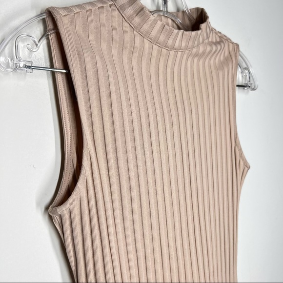 NWT NBD Ribbed Bodycon Cutout Back Dress Sz S - Picture 6 of 12